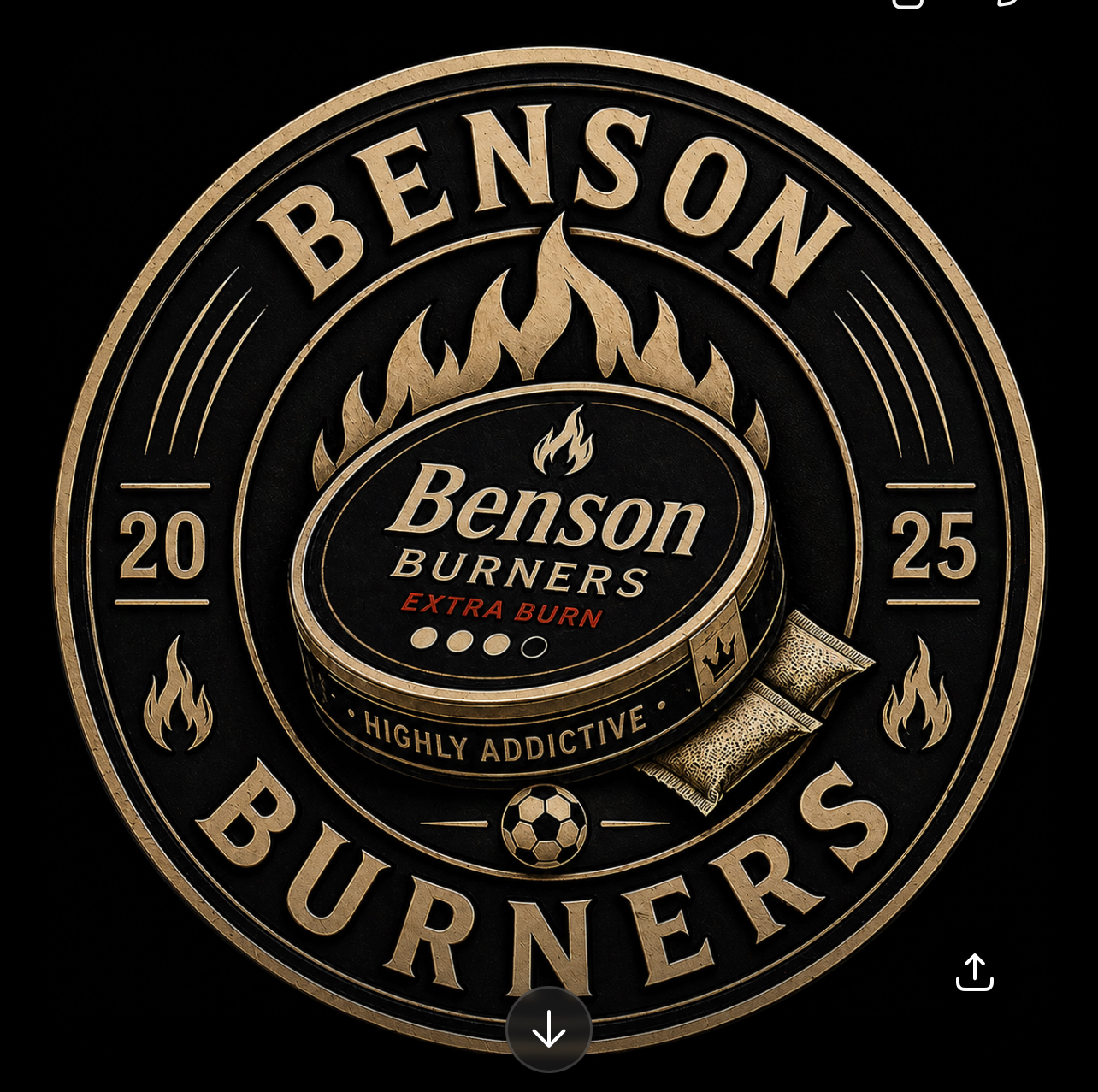 Benson Burners club identity image